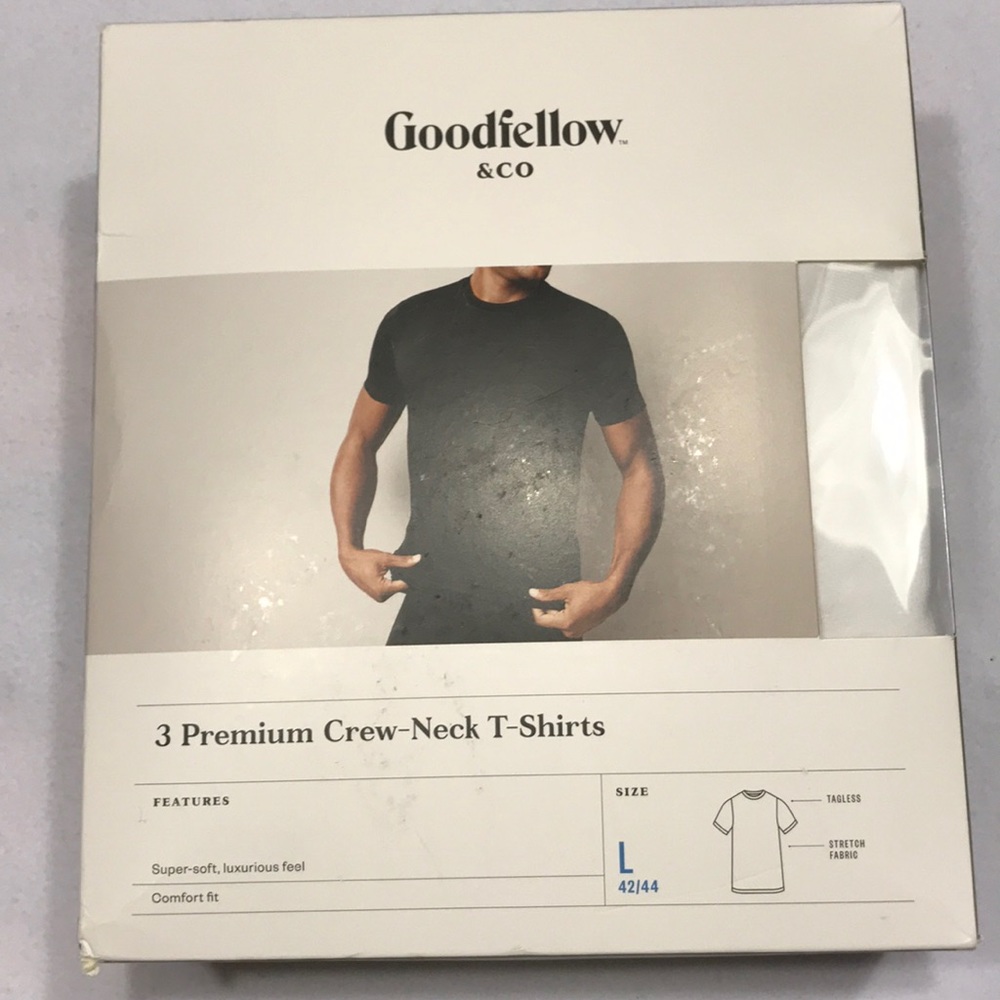 Goodfellow & Co. premium crew neck t-shirts